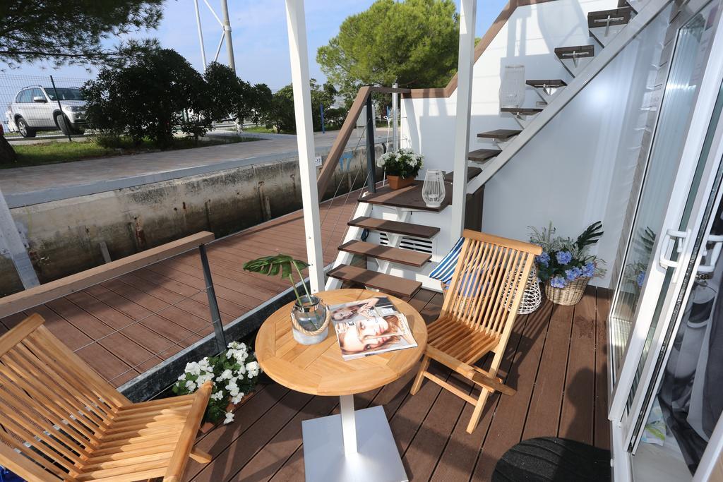 Floating Sea House Kahne Portoroz Villa Exterior foto