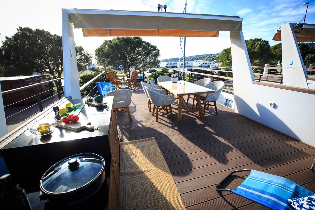 Floating Sea House Kahne Portoroz Villa Exterior foto
