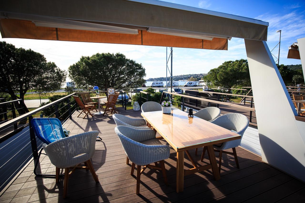 Floating Sea House Kahne Portoroz Villa Exterior foto
