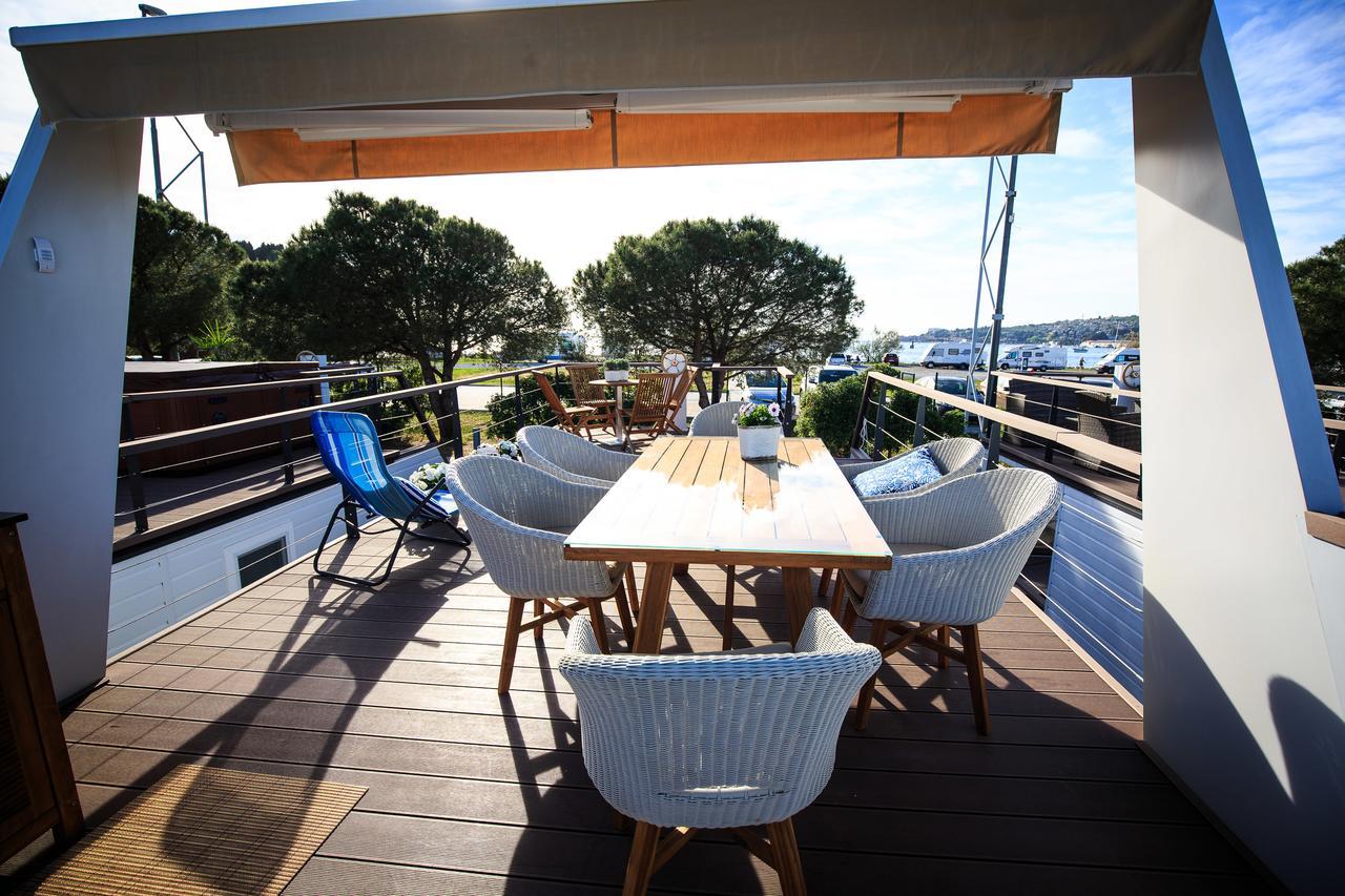 Floating Sea House Kahne Portoroz Villa Exterior foto